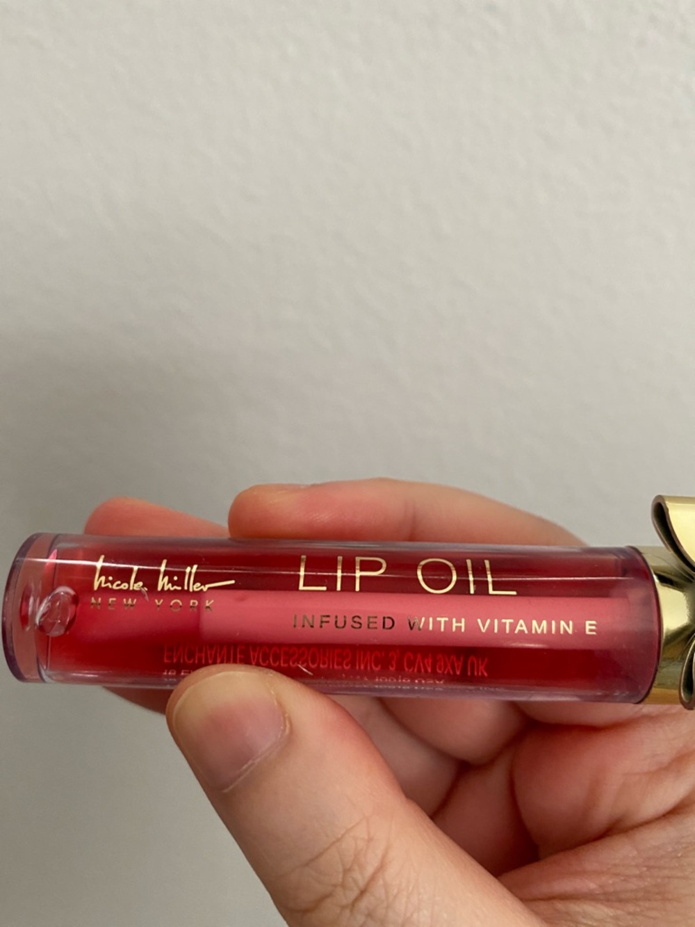 Nicole Miller Lip Oil - Red
